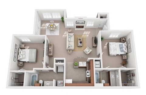 14700 East 88th PL N 1-2 Beds Apartment, Oklahoma for Rent - Photo Gallery 30